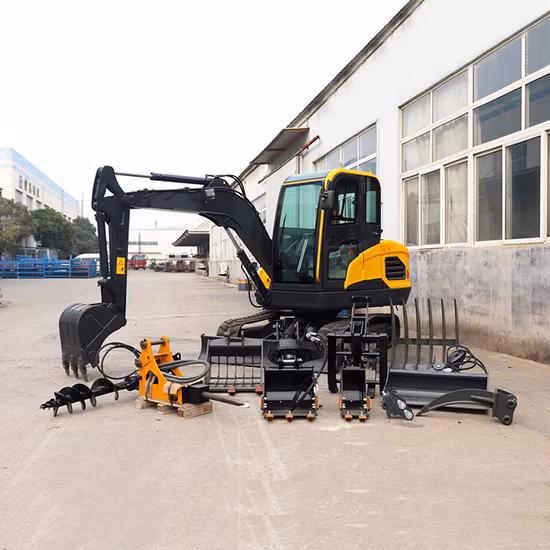 2,5 Ton 3,5 Ton Digger Micro Size Frete Grátis Digger CE Mini Escavadeira para Venda Máquina Escavadeiras de Alta Qualidade Barato 3 Ton Mini Escavadeira Anfíbia de 5 Ton